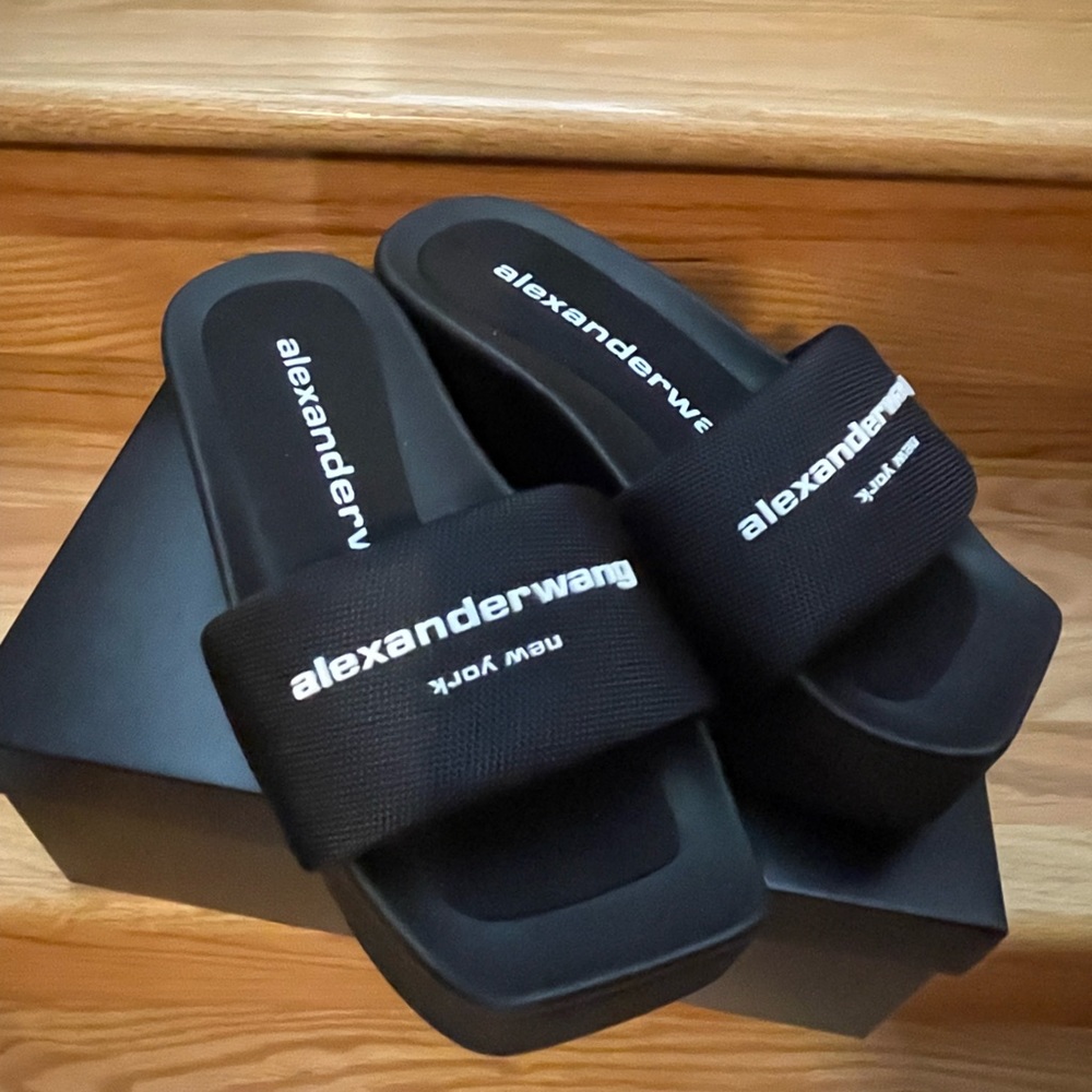 Alexander Wang platform slides:)
